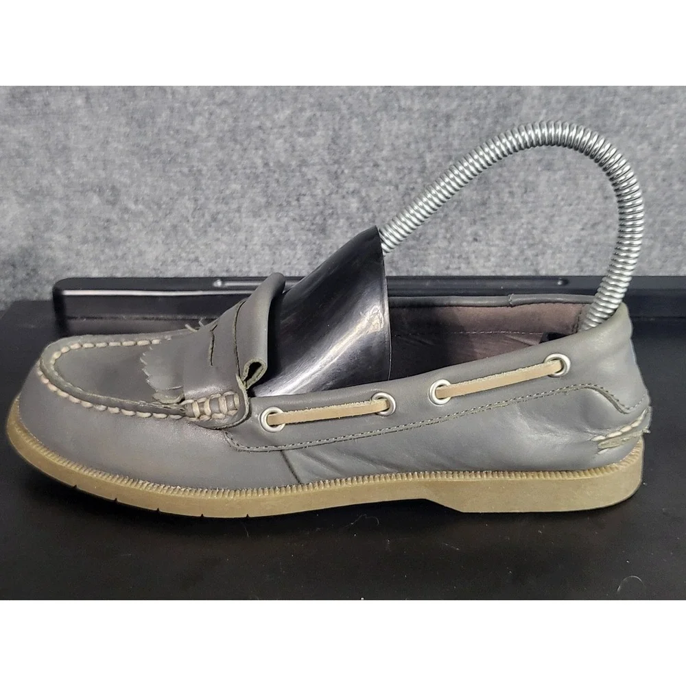 Sperry Top-Sider Loafers‎ Boat Shoes Memory Foam Gray Kids Size 5.5M